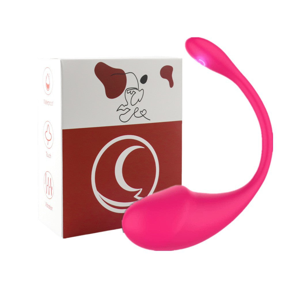 【APP Application】Wholesale of adult products manufacturers, charging APP simulation tadpole jumping egg female masturbator,