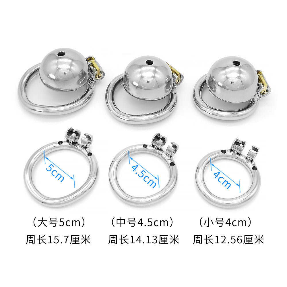 【Chastity Lock】S166 penis cage chastity lock chastity lock male gay mannequin anti-derailment limit erection forced training