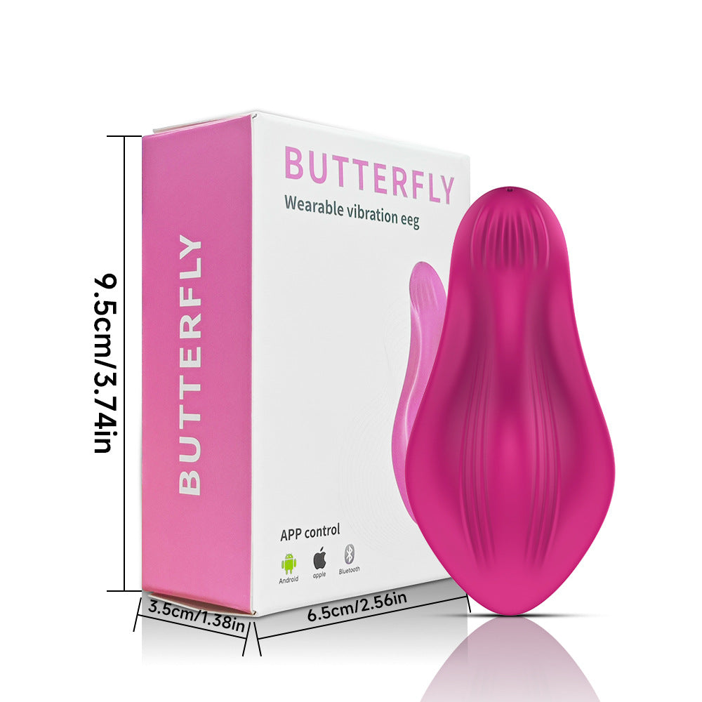 【APP Application】Mengdie wireless invisible wearing APP remote control no distance sex jumping egg female masturbator adult products wholesale