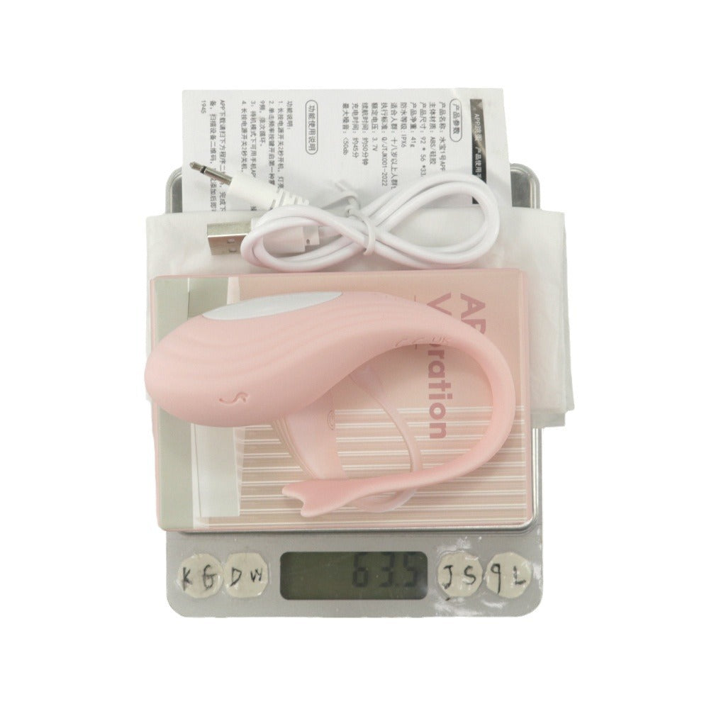 【APP Application】Dolphin Shuibao APP jumping egg female wearing masturbator wireless remote control massage charging sex toys, sex products