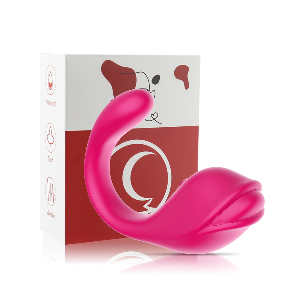 【APP Application】Little Dolphin APP program wireless remote control jumping egg mute female masturbator adult sex toys