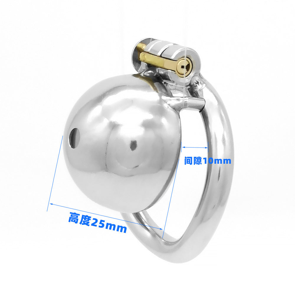 【Chastity Lock】S166 penis cage chastity lock chastity lock male gay mannequin anti-derailment limit erection forced training
