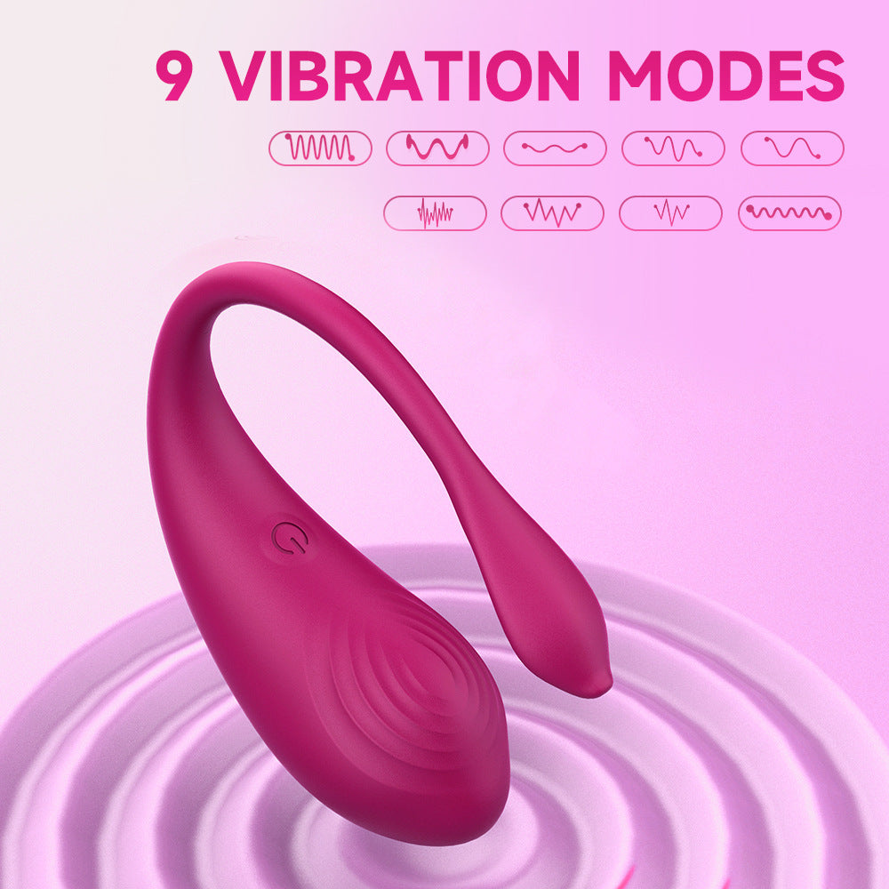【APP Application】Wireless APP remote control tadpole jumping egg silicone charging fun jumping egg female masturbator adult products