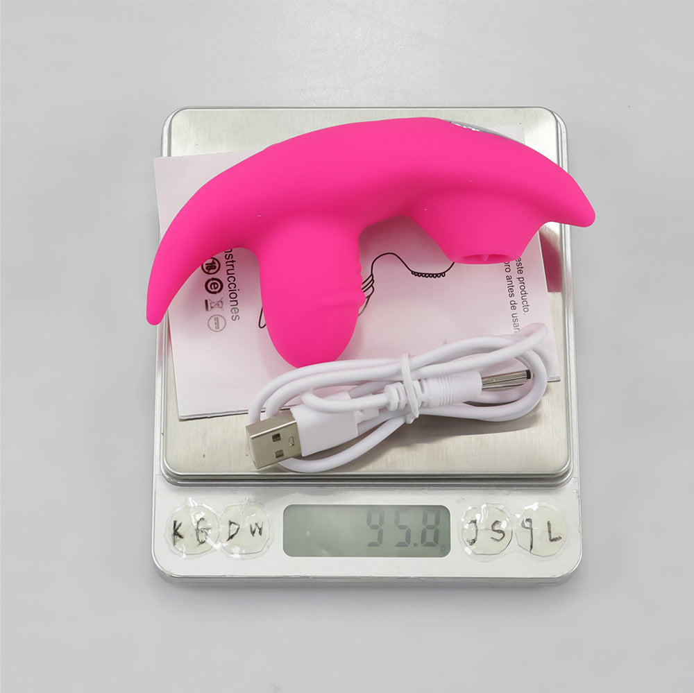 【APP Application】Wholesale from adult products manufacturers, Eva APP wireless remote control tongue licking brush vibration invisible wear female masturbation