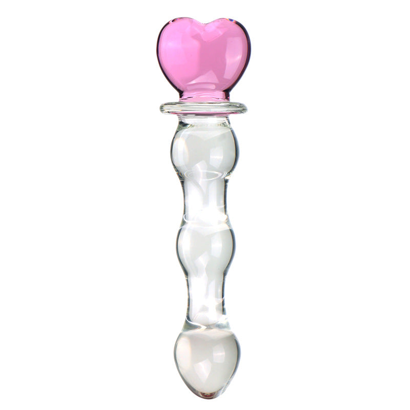 Female backyard bead glass anal plug tail new dick fairy stick anal plug masturbator sex products