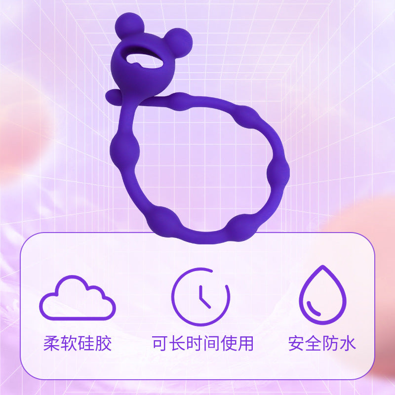 Male silicone horse eye stick urethra bead horse eye stimulation dilator from thin to thick masturbator adult sex products