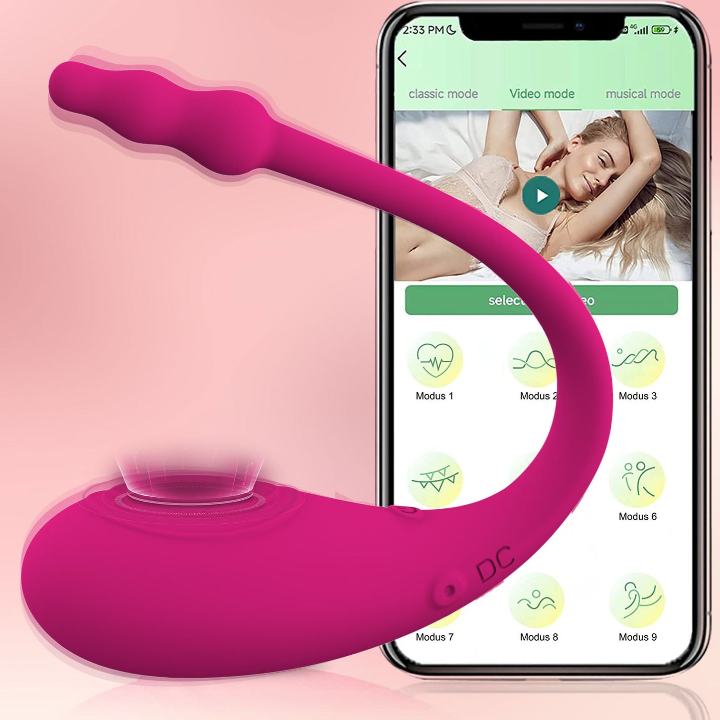 【APP Application】Adult sex toys APP remote wear remote control vibration jumping egg wear vibration masturbator foreign trade batch delivery