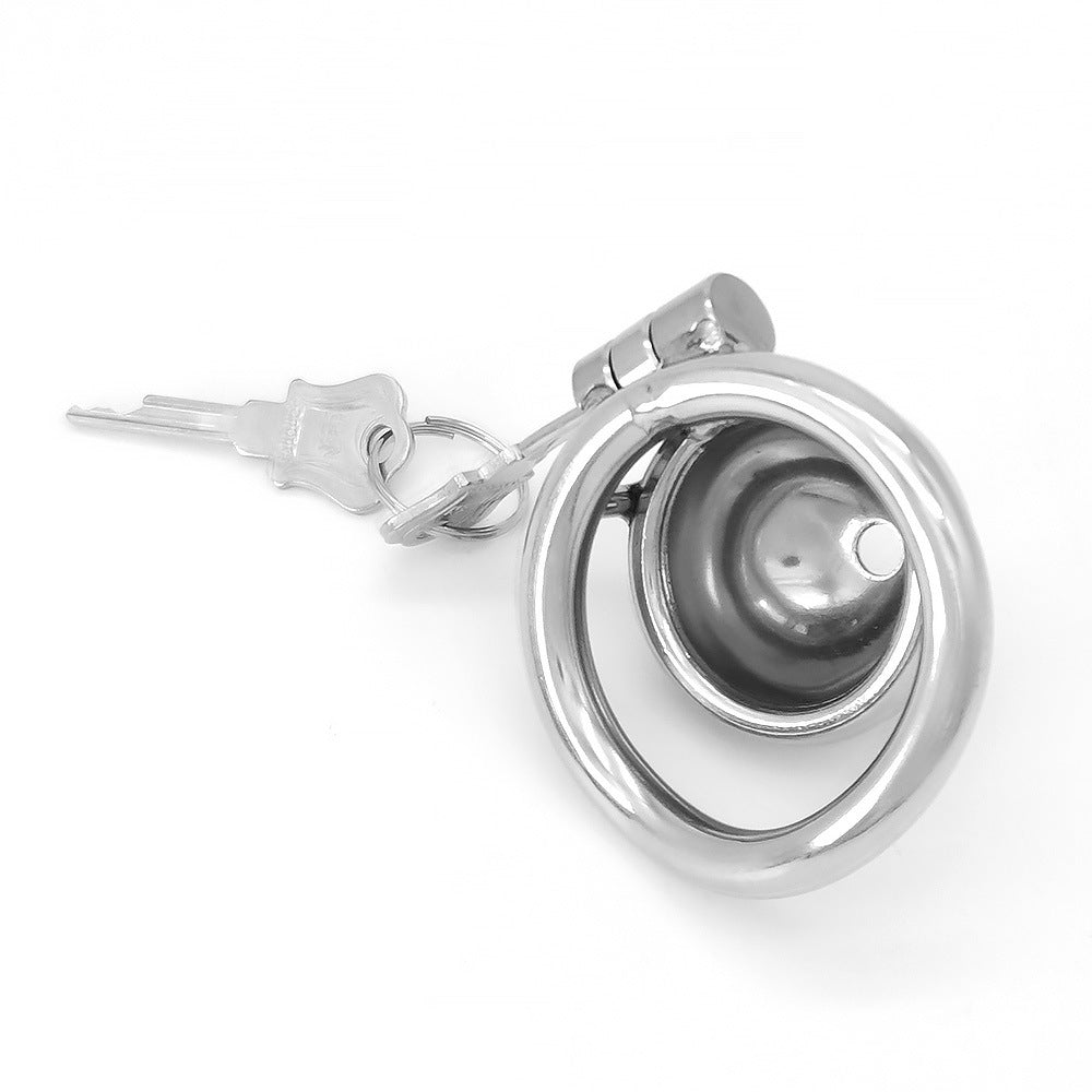 【Chastity Lock】S166 penis cage chastity lock chastity lock male gay mannequin anti-derailment limit erection forced training