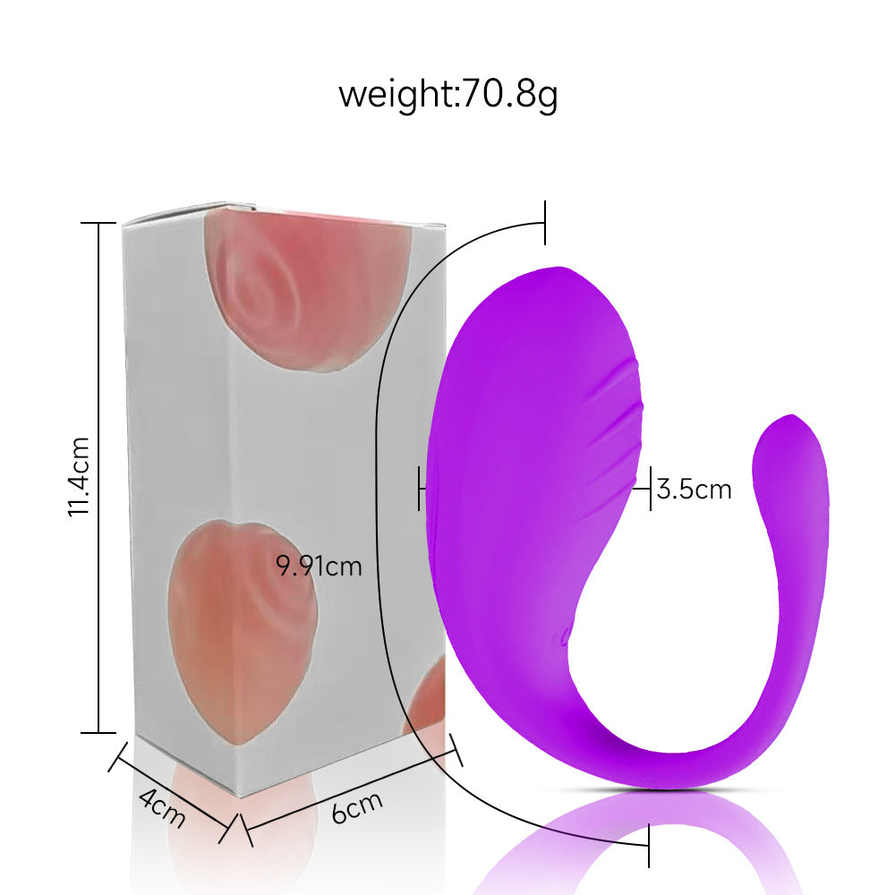 【APP Application】Wholesale of adult products manufacturers, charging APP simulation tadpole jumping egg female masturbator,