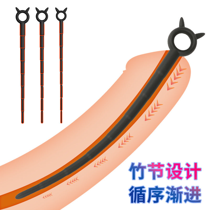 Silicone long horse eye multi-purpose stimulation urethral stick toy male dilator sadistic yang alternative sex products adult