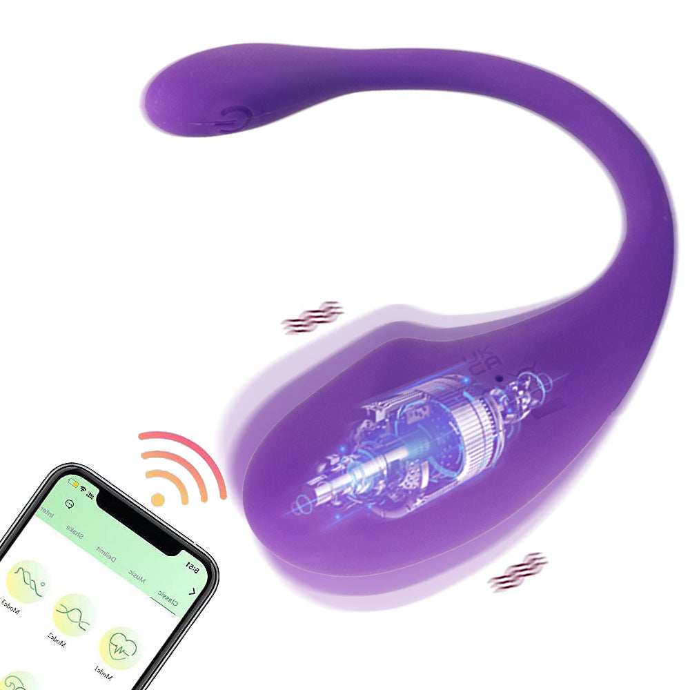 【APP Application】Wholesale of adult products manufacturers, charging APP simulation tadpole jumping egg female masturbator,