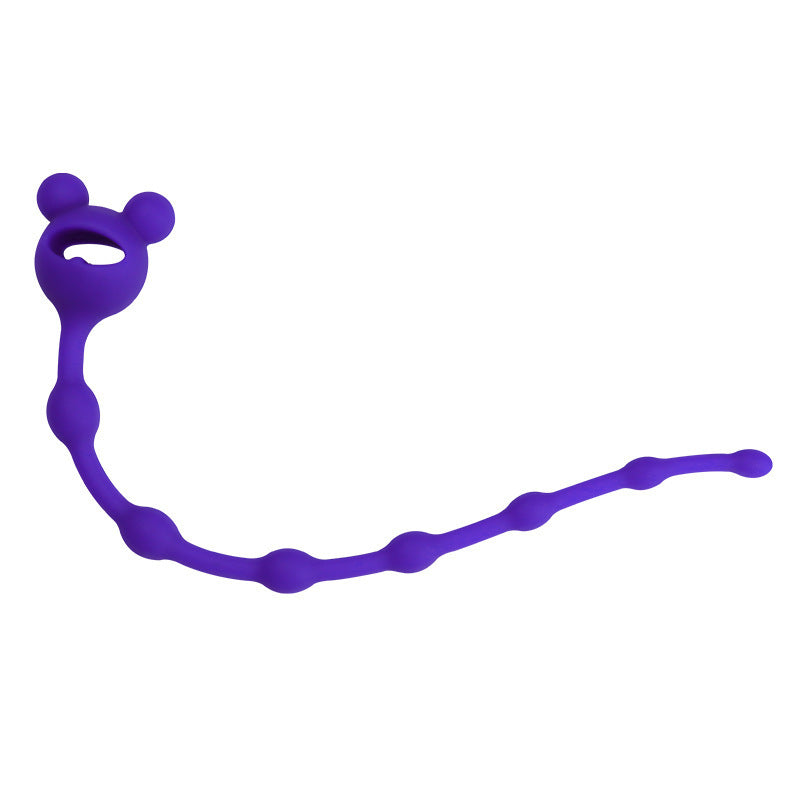 Male silicone horse eye stick urethra bead horse eye stimulation dilator from thin to thick masturbator adult sex products