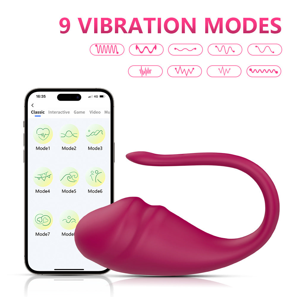 【APP Application】App jumping egg intelligent remote control water treasure 2 female masturbator strong vibration wear female toys adult sex toys