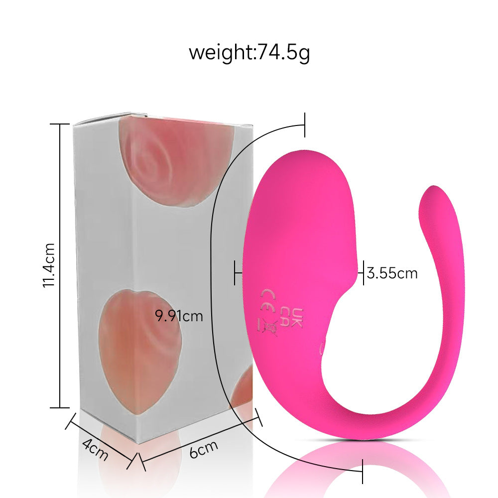 【APP Application】Wholesale of adult products manufacturers, charging APP simulation tadpole jumping egg female masturbator,