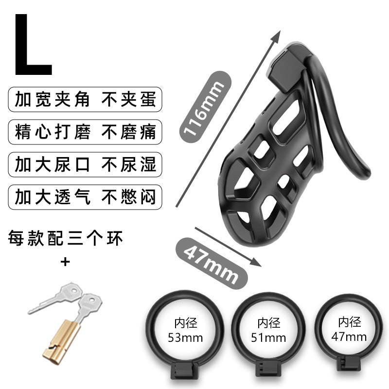 【Chastity Lock】Dragon lock Male SM Penis bondage Chastity lock Alternative toy Birdcage ring Chastity belt Adult sex toys