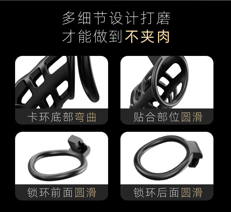 【Chastity Lock】Dragon lock Male SM Penis bondage Chastity lock Alternative toy Birdcage ring Chastity belt Adult sex toys