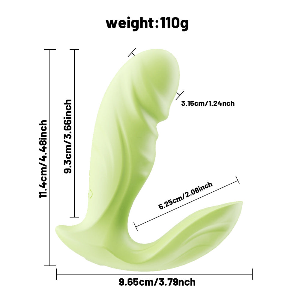 【APP Application】Wear vibrating stick green female APP control invisible strong shock jumping egg masturbator sex products wholesale generation