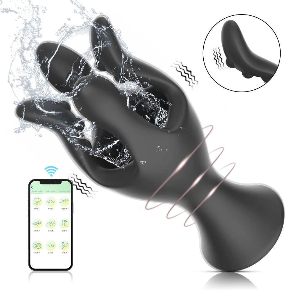 【APP Application】Male Masturbation Vibration Men's Penis Trainer Sex Products Exercise Bullet Electric Vibration Plane Cup