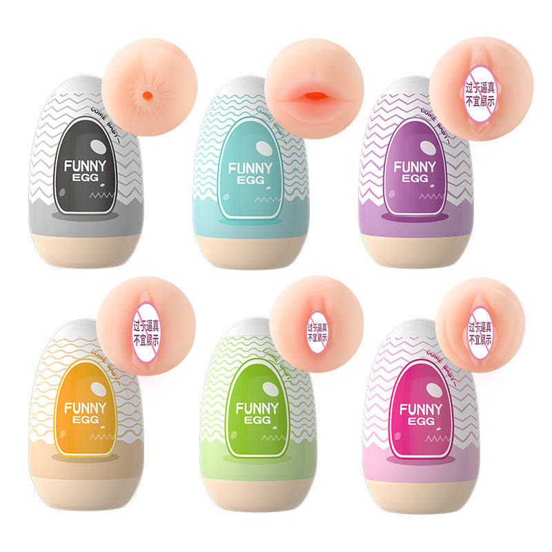 Men's Airplane Cup Egg Portable Airplane Egg Male Sex Masturbation Egg Adult Products