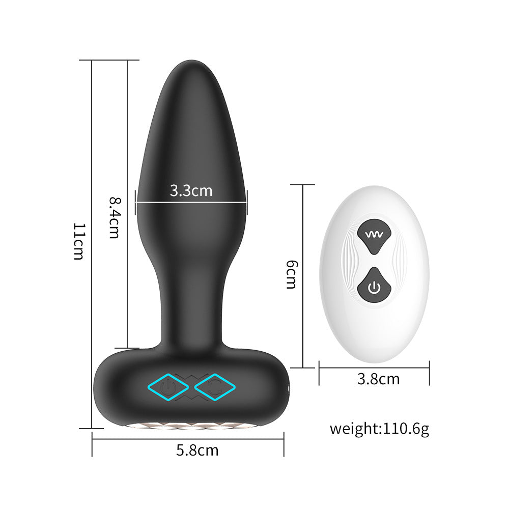 【APP Application】Wholesale of adult products manufacturers, Corton APP remote control twist rotation vibration silicone backyard anal plug
