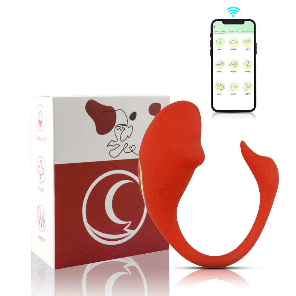 【APP Application】Charging elf APP simulation vibration jumping egg female sex toy masturbator, wholesale of adult products manufacturers