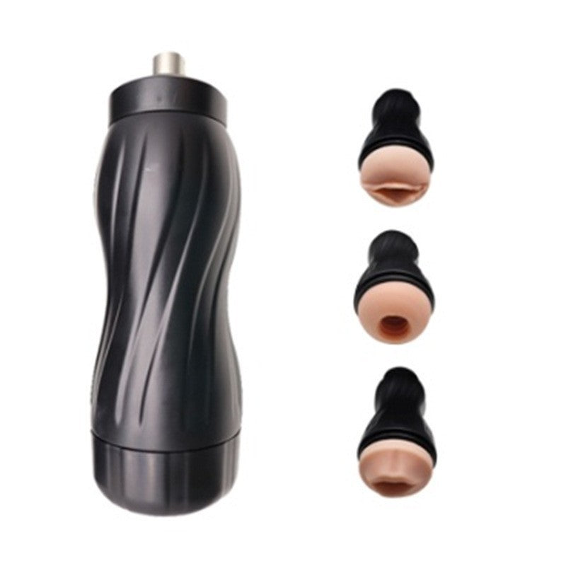 【Masturbation Machine】Fully automatic remote control thrusting and telescopic female high-speed gun machine male aircraft cup gun holder masturbation artifact