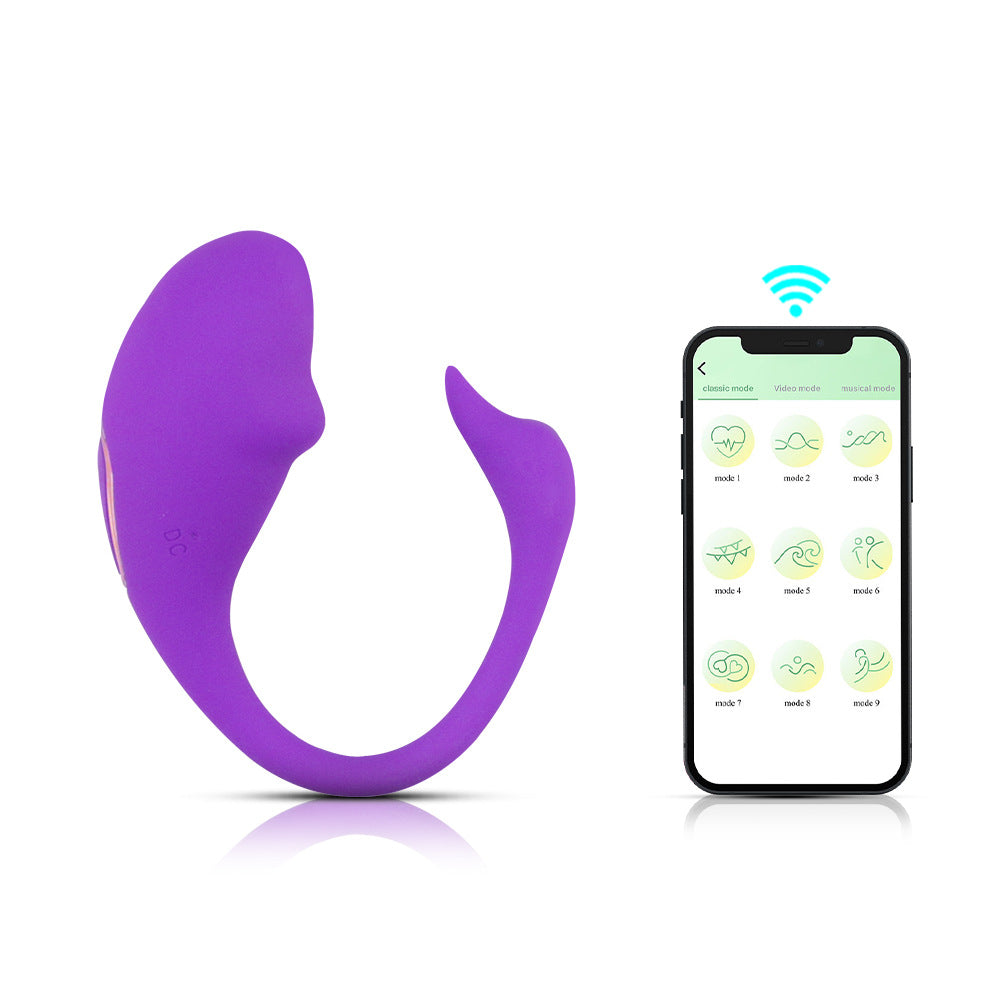 【APP Application】Wholesale of adult products manufacturers, charging APP simulation tadpole jumping egg female masturbator,