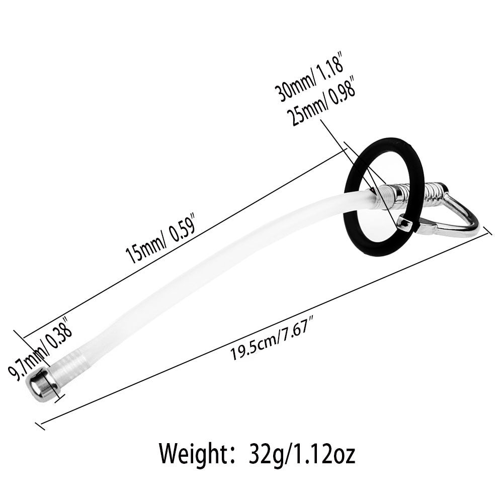 【Ejaculation Delay Toy】Sex Products Men's Metal Urethra Blocking Horse Eye Insertion Stick Penis Dilator Urethral Tube Hose Lobster Urethra