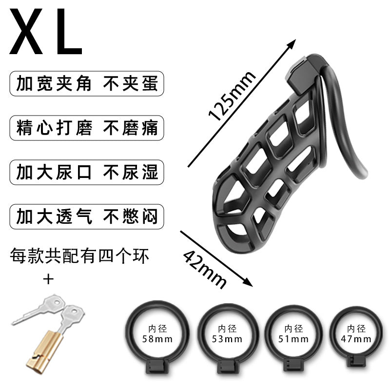 【Chastity Lock】Dragon lock Male SM Penis bondage Chastity lock Alternative toy Birdcage ring Chastity belt Adult sex toys