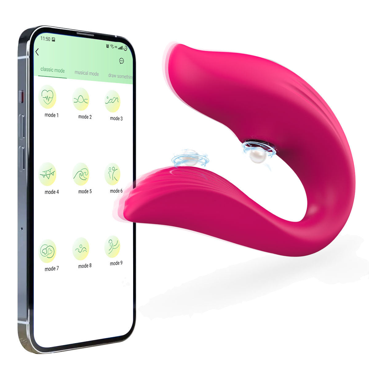 【APP Application】Adult sex toys APP remote wear remote control vibration jumping egg wear vibration masturbator foreign trade batch delivery