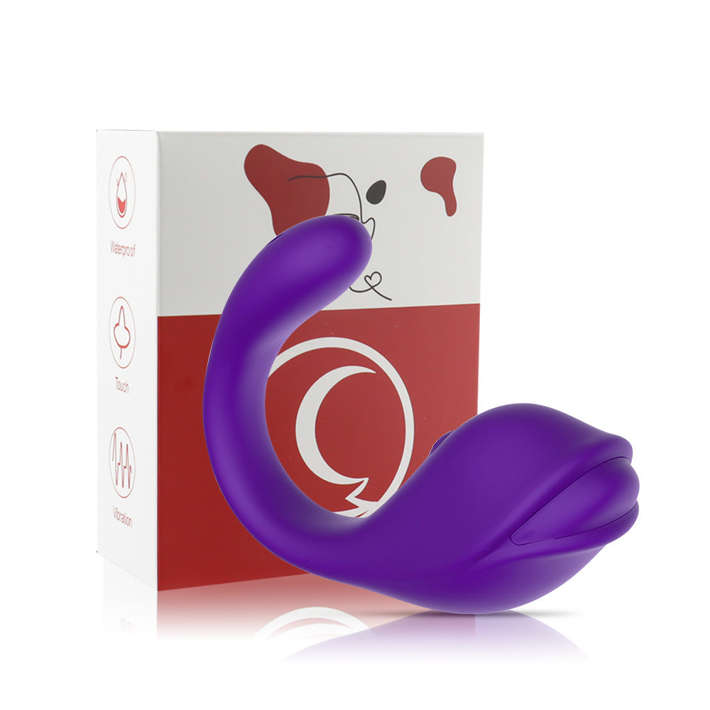 【APP Application】Little Dolphin APP program wireless remote control jumping egg mute female masturbator adult sex toys