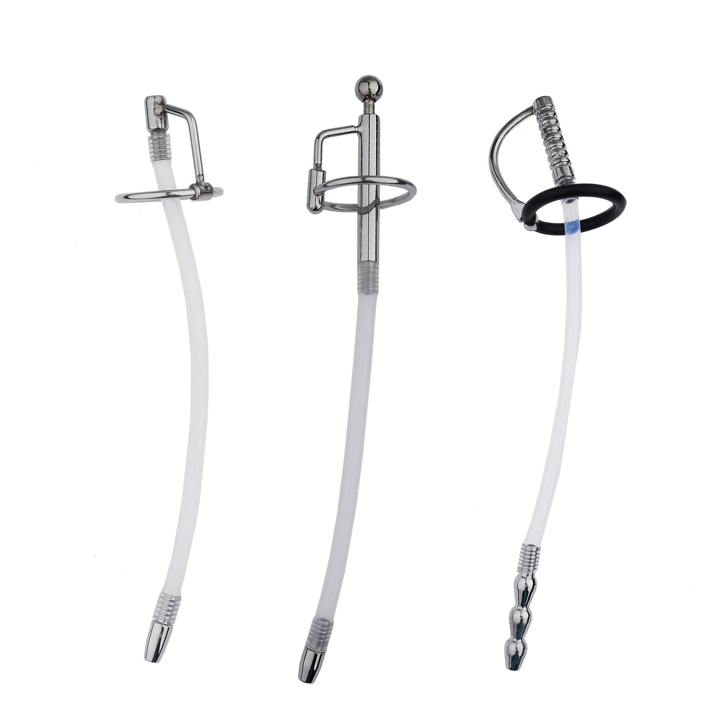 【Ejaculation Delay Toy】Sex Products Men's Metal Urethra Blocking Horse Eye Insertion Stick Penis Dilator Urethral Tube Hose Lobster Urethra