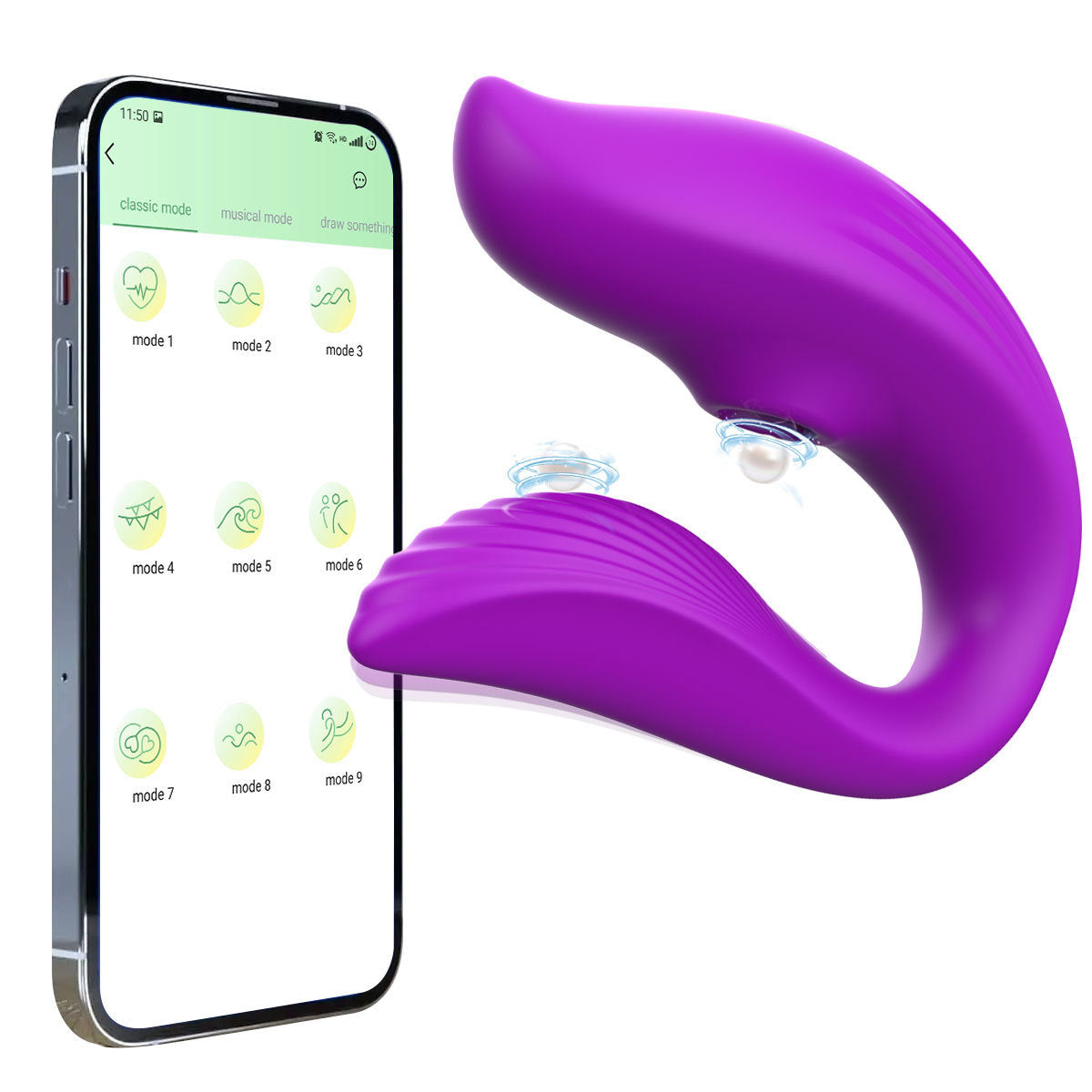【APP Application】Adult sex toys APP remote wear remote control vibration jumping egg wear vibration masturbator foreign trade batch delivery