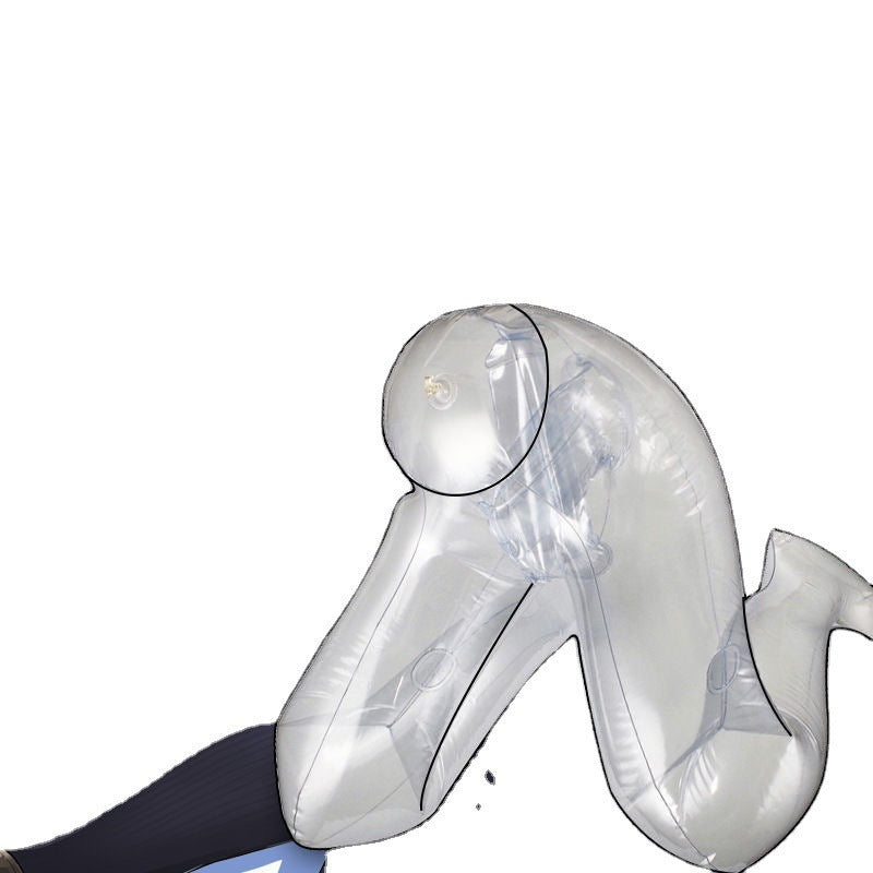 M legs transparent inflatable leather doll men's toys adult sex products inflatable name device gun rack soft glue