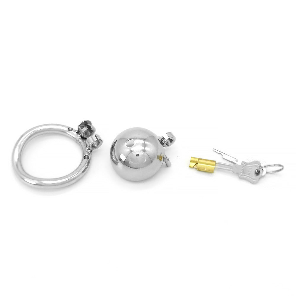 【Chastity Lock】S166 penis cage chastity lock chastity lock male gay mannequin anti-derailment limit erection forced training