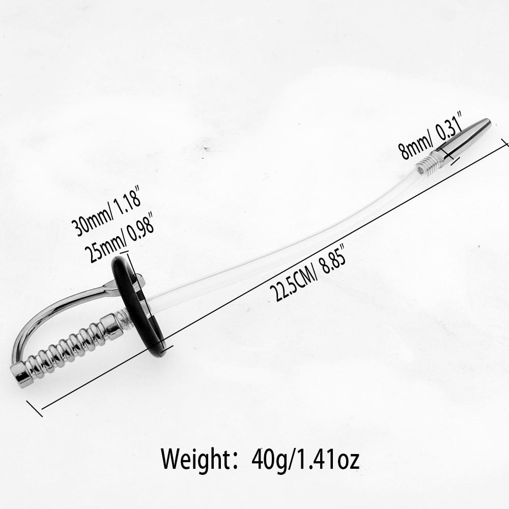 【Ejaculation Delay Toy】Sex Products Men's Metal Urethra Blocking Horse Eye Insertion Stick Penis Dilator Urethral Tube Hose Lobster Urethra