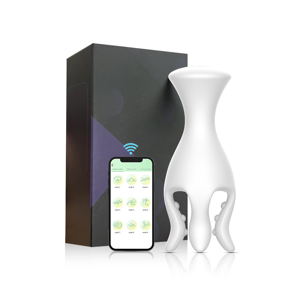 【APP Application】Male Masturbation Vibration Men's Penis Trainer Sex Products Exercise Bullet Electric Vibration Plane Cup