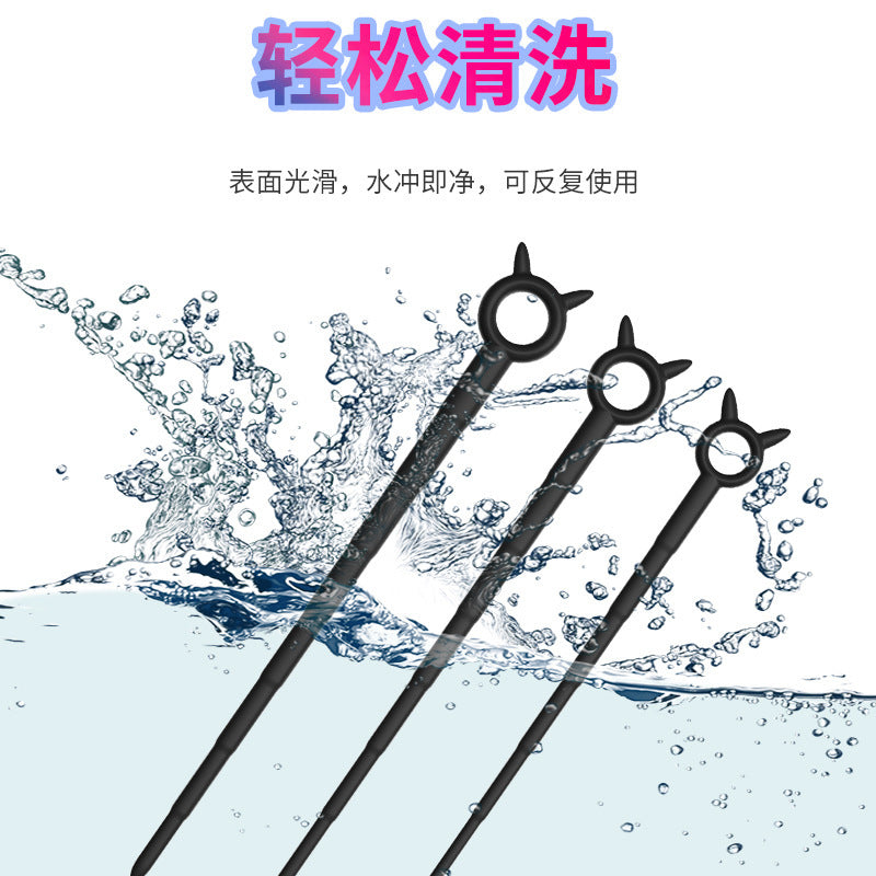 Silicone long horse eye multi-purpose stimulation urethral stick toy male dilator sadistic yang alternative sex products adult