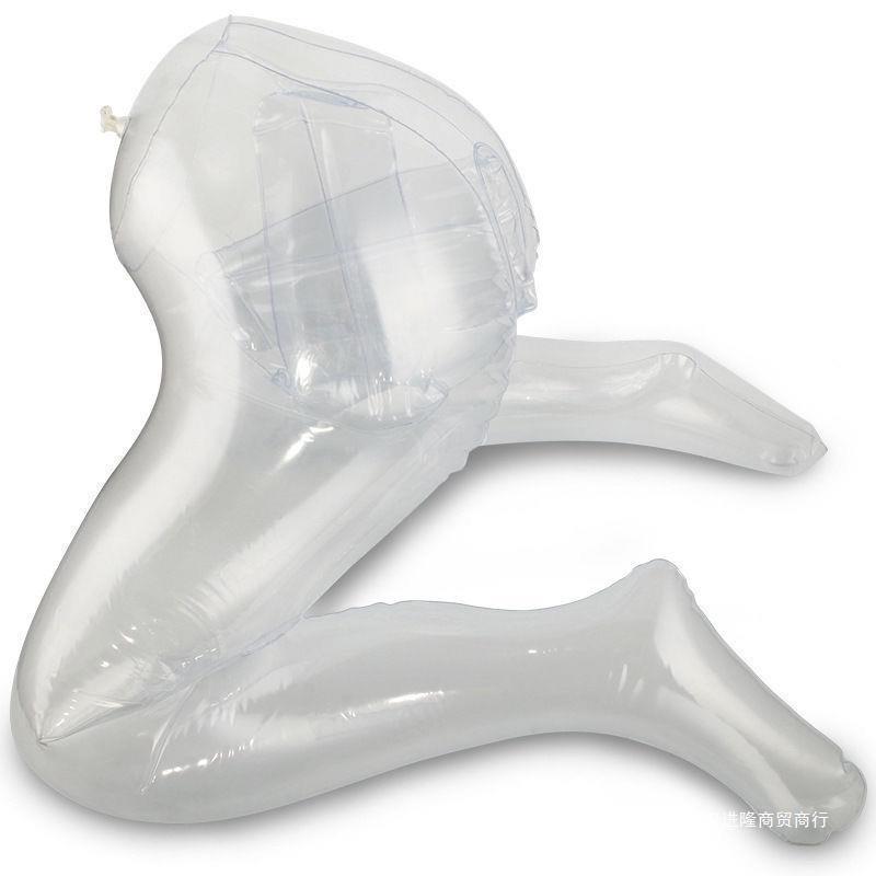 M legs transparent inflatable leather doll men's toys adult sex products inflatable name device gun rack soft glue