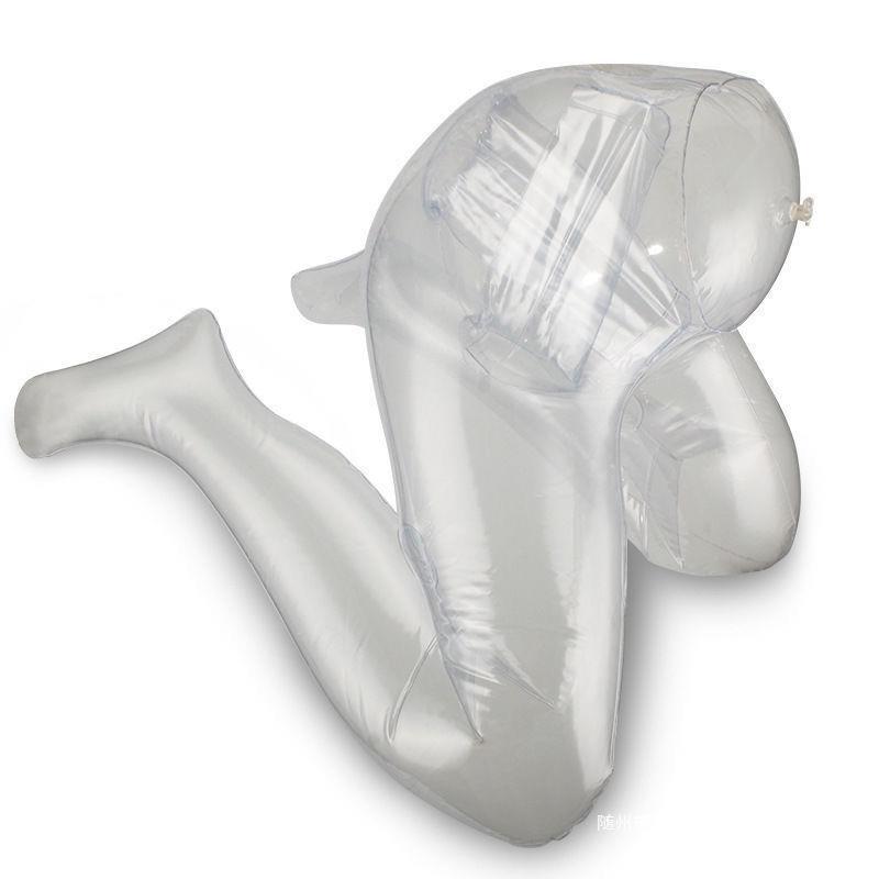 M legs transparent inflatable leather doll men's toys adult sex products inflatable name device gun rack soft glue