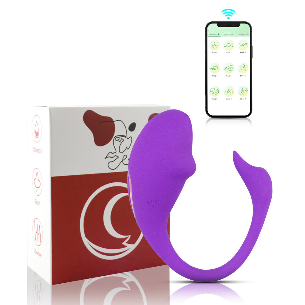 【APP Application】Charging elf APP simulation vibration jumping egg female sex toy masturbator, wholesale of adult products manufacturers