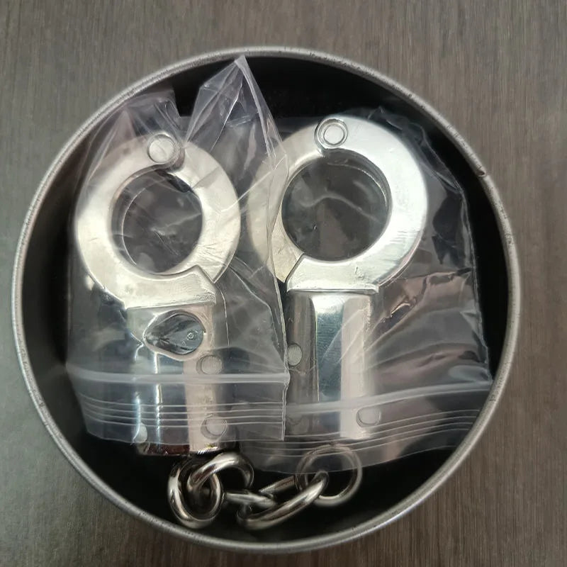 Thumb lock buckle Toe lock buckle SM Bondage Handcuffs Adult Games Chastity Sex Toys For Couple Role-playing Erotic Products
