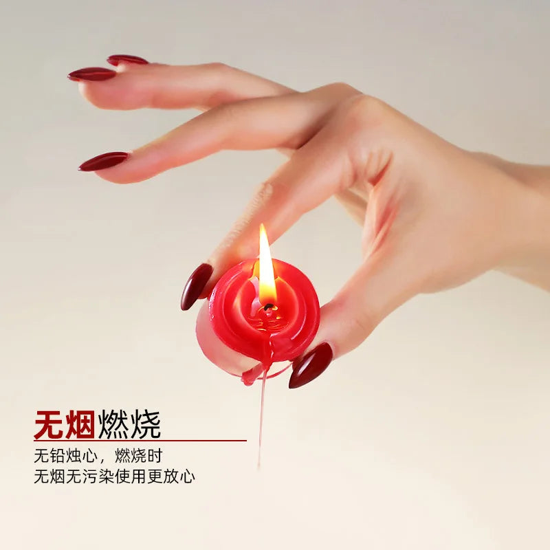 2pcs Massage Candles Adult Toys Sex Product Irritate Skin Flirt Create an Atmosphere Low Ignition Point Candle Couples Tease