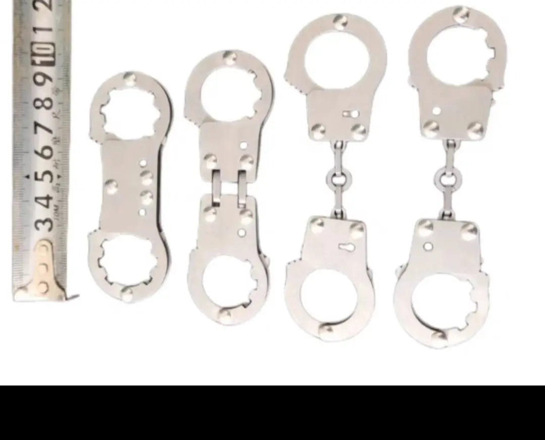 Thumb Lock Buckle Toe Lock Buckle SM Bondage Handcuffs Adult Games Sex Toys For Couple Cosplay Stainless Steel Erotic Products