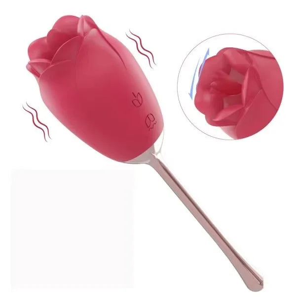 9 Speed Vibrators Stimulator Clitoris Massager Sex Toys Women Vagina Suck Sex Products Licking And Sucking Rose Masturbation Toy