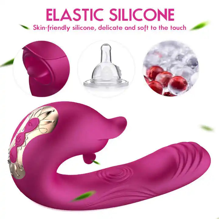 7 Speed Vibrator Stimulator Clitoris Massager Sex Toys Sucking G Spot Women Vagina Sex Game Products Masturbation Vibration