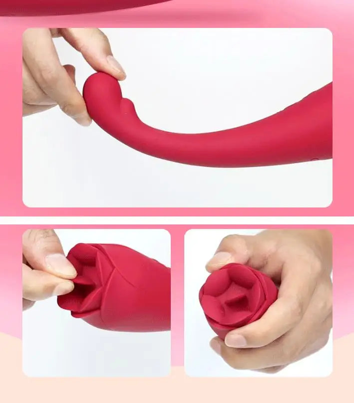 Vibrators Stimulator Clitoris Massager Sex Toys Women Vagina Suck Sex Products Licking And Sucking Rose Masturbation Toy