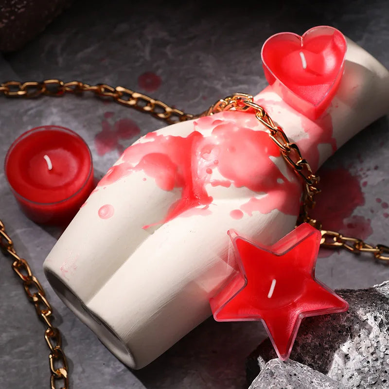 2pcs Massage Candles Tease Adult Toys Sex Product Irritate Skin Flirt Create an Atmosphere Low Ignition Point Candle for Couples