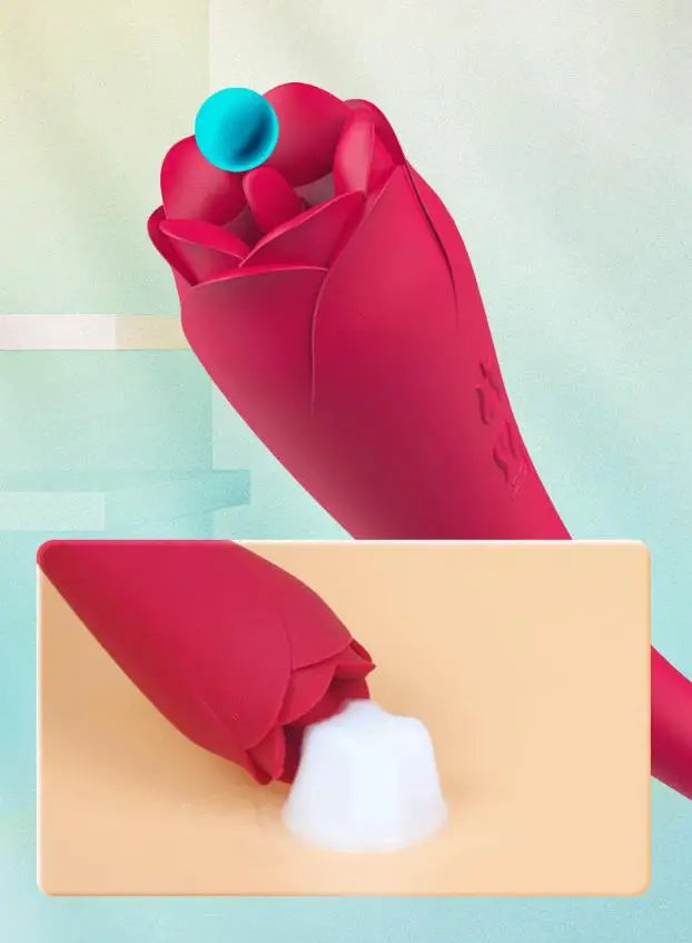 Vibrators Stimulator Clitoris Massager Sex Toys Women Vagina Suck Sex Products Licking And Sucking Rose Masturbation Toy