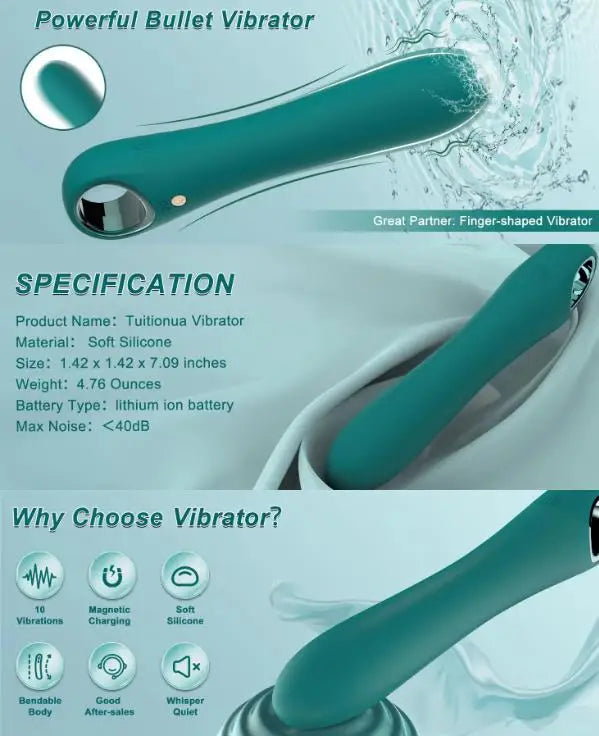 10 Speed Vibrators Stimulator Clitoris Massager Sex Toys Female Vagina Sex Products Masturbation Vibration G Spot for Women